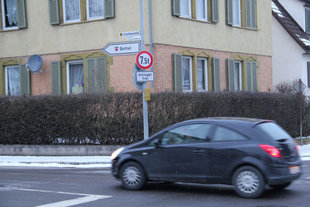 Große Laster müssen Litschlesstraße meiden Große Laster müssen Litschlesstraße meiden
